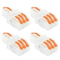 thumbnail image 1 of Solder Seal Wire Connectors, Wire Connector Durable  For Lighting For Motors For Electrical Control Orange, 1 of 8