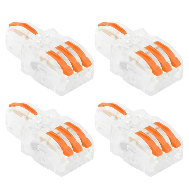 Solder Seal Wire Connectors, Wire Connector Durable For Lighting For Motors For Electrical Control Orange