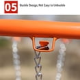 thumbnail image 3 of Heavy Duty Basketball Chain Net Replacement Galvanized Iron Basket Net, 3 of 8