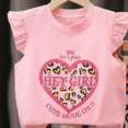 thumbnail image 3 of Girls Clothes T-Shirt Top + Shorts 2pcs Outfit Set Girl Spring Summer Clothing Size 3T 4T 5T 6T Little Girls School Clothing Set Kaprioy Girls Clothes, 3 of 4