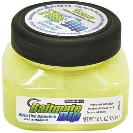 Baitmate Live Gamefish Dip Jar #556, Fish Attractant for Lures and Bait