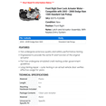 thumbnail image 2 of Front Right Door Lock Actuator Motor - Compatible with 2003 - 2008 Dodge Ram 1500 Standard Cab Pickup 2004 2005 2006 2007, 2 of 2