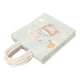 thumbnail image 4 of 12 Uds. Bolsas de regalo de dibujos animados reutilizables de gran capacidad de papel Kraft blanco Mini bolsas de regalo con asas para la escuela y el trabajo, 4 of 8