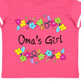 thumbnail image 4 of Inktastic Omas Girl- Bright Flowers Girls Toddler T-Shirt, 4 of 5