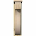thumbnail image 2 of 6"W x 14"D x 26"H Del Monte Rough Sawn Corbel w/Backplate, Douglas Fir, 2 of 9