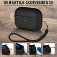 thumbnail image 4 of for AirPods 4 Leather Grain Case 2024 Bluetooth Earphone Cover for Apple Airpods 3 Pro 2 1 Protect Machine Shockproof Shell (black,For Airpods 4), 4 of 7