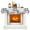 Off-White, variant on Blue Snowman Fireplace Mantel Scarf Table Runner, Christmas Poinsettia Winter Snowflake Winter Garland Mantel Top Tablerunners Dresser Scarves Cover Decorations for Windows Party Living Room 60"x17"