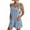 Blue, variant on Baberdicy Women's Denim Overalls Shorts Clearance! Beach Vacation Clothes for Women Black S