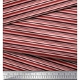 thumbnail image 3 of Soimoi Cotton Duck Fabric Horizontal Stripe Print Sewing Fabric Yard 56 Inch Wide, 3 of 3