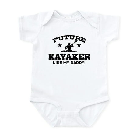 

CafePress - Future Kayaker Like My Daddy Infant Bodysuit - Baby Light Bodysuit Size Newborn - 24 Months