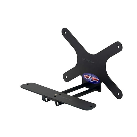 STO N SHO Front License Plate Bracket Compatible with 2016-2019 Chevrolet Camaro with Factory Ground Effects /1LE performance pack/50th Anniversary Edition SS(SNS89a)