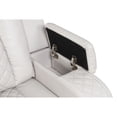 thumbnail image 5 of Faux Leather LED Reclining Loveseat with Power Control / Adjustable Headrests, Ambient Light in Home, 5 of 5