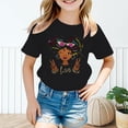 thumbnail image 2 of Gaexia T-Shirt for Girls Boys Casual Print Short Sleeve Crew Neck Soft Top Everyday Back to School Summer Tee Shirt, 2 of 5