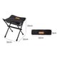 thumbnail image 3 of Muebles plegables para exteriores, silla de camping de tela Oxford para viajes de picnic (negro), 3 of 6