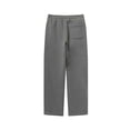 thumbnail image 3 of Styesk Men's Pants Men's Solid Color Casual Straight Leg Pants Full Length Pants, 3 of 3