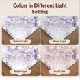 thumbnail image 7 of Design&I 2'x3' Ultra Soft Door Mat, Distressed Geometric Cloud Blend Fuzzy Gradient Border Design None Fluffy Washable Easy Care Indoor rug for Bedside Entryway, 7 of 7