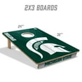 thumbnail image 5 of YouTheFan NCAA Michigan State Spartans 2' x 3' Cornhole Game, 5 of 6