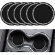 thumbnail image 1 of Paquete de 8 posavasos para portavasos de coche, posavasos universal antideslizante para portavasos, posavasos de silicona para interior de coche con diamantes de imitación de cristal brillante (, 1 of 4