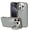 Gray, variant on For Apple iPhone 14 Pro Max / iPhone 13 Pro Max / iPhone 12 Pro Max Flip Fold Camera Lens Protection Kickstand Shockproof Protective Hybrid Case Cover Black