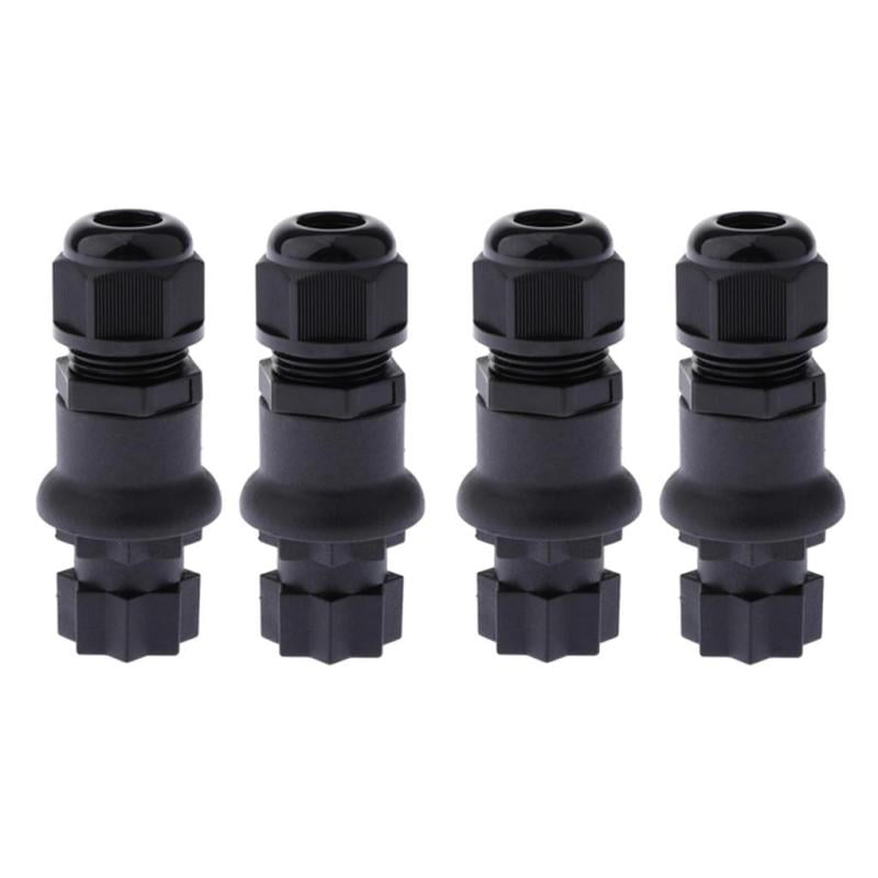 4x Safety Flag Mount Base Boat Canoe Kayak Flag Pole Role Holder DIY Accessories