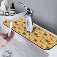 thumbnail image 7 of Pofeuu Cute Animals Print Splash Guard for Sink Faucet Sink Gadgets-Splash Guard Behind Faucet Drip Catcher for Kitchen, Bathroom,Sink Mat, 7 of 7