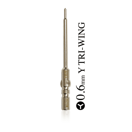 

Replacement Replacement Original Tip For Tri-Wing / Y Tip Screwdriver 0.6MM (Wolve Series)