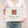 thumbnail image 1 of Darling Souvenir Personalized Engraved Laser Cut Wedding Guest Book Wooden Cover Sign-in Book Registry Guestbook Scrapbook-QM, 1 of 7
