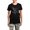 With Gray Camo Pant, variant on - Raven Pajamas - Women's Short Sleeve Print T-Shirt and Pants Dark Cotton Pajama Set