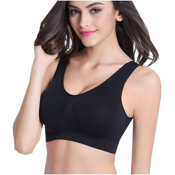 TopLLC Sports Bras for Women 2024 Fashion 5-Pack Women Seamless