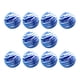 thumbnail image 5 of 10 pelotas de entrenamiento de golf, pelotas de golf, pelotas de práctica de golf ligeras, para interiores azul y blanco, 5 of 9