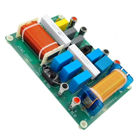 Yammee High Performances 1000W Speaker Frequency Divider 2-Way Crossover for DIY Stage Speaker Systems Tone Adjustable PA-281