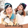 thumbnail image 4 of Lsque Modern Abstract Colorful Skull A Pattern Knitted Beanie, Unisex Winter Hat, Knit Hat Winter Beanies Thick Fisherman Beanies Cuffed Plain Skull Caps, 4 of 6
