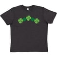 thumbnail image 3 of Inktastic Shamrock Four Leaf Clover St Patricks Youth T-Shirt, 3 of 5