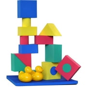 EWONDERWORLD Floating Bath Time Foam Building Blocks