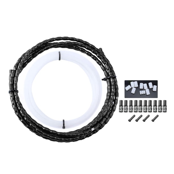 Carcasa de cable de bicicleta Zulema Tubo Desviador 25 m negro