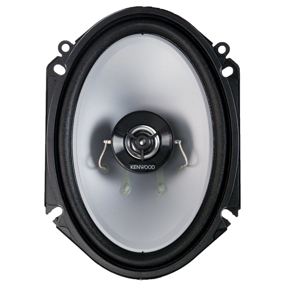 KENWOOD Sport Series 6x8in. 250W 2-Way Full-Range Coaxial Speakers