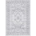 thumbnail image 1 of Unique Loom Boston Bohemian Geometric Area Rug 4' x 6' Rectangular Ivory/Gray, 1 of 2