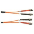 thumbnail image 3 of OM1 62.5/125 MULTIMODE FIBER OPTIC PATCH CABLE - OFNR PVC, ST-ST, ORANGE, 5-M (1, 3 of 7