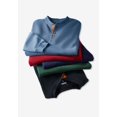 thumbnail image 5 of KingSize Men's Big & Tall Soft Waffle Henley, 5 of 6