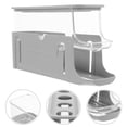 thumbnail image 1 of CRAFTHROU Organizador Para Huevos De Refrigerador De Plástico Gris Claro Con Dos Niveles Práctico Y Resistente, 1 of 7