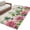 Beige, variant on Entryway Rug 2'x3', Spring Pink Roses Small Rug for Kitchen Bathroom Door Mat Indoor Entrance, Pastoral Eucalyptus Black White Plaid Non-Slip Area Rugs Floor Mats Carpet Front Door Rugs