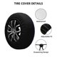 thumbnail image 2 of Fotbe Labrador Retriever Dog Funda de Llanta de Repuesto con Estampado, Engrosada, Ajuste Universal para Jeep, Remolque, RV, SUV, Camión-15 inch, 2 of 6