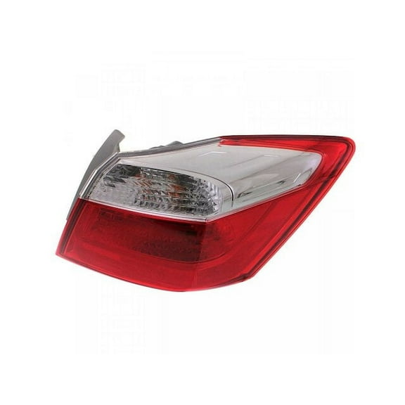 Right Passenger Side Outer Tail Light Assembly - Compatible with 2013 - 2015 Honda Accord Sedan 2014