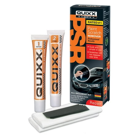 Quixx System Paint Scratch Remover Kit (Best Auto Paint Scratch Repair)