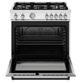 thumbnail image 5 of Bertazzoni Mas365dfmv Master 36" Wide 5.9 Cu. Ft. Free Standing Dual Fuel Range -, 5 of 5