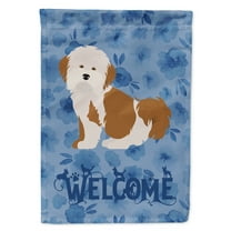 Carolines Treasures CK5998GF Havanese 2 Welcome Flag Garden Size Small multicolor