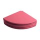thumbnail image 2 of Esterilla plegable para pole dance, esterilla de yoga plegable, equipo portátil y versátil para gimnasia. rosa roja, 2 of 8