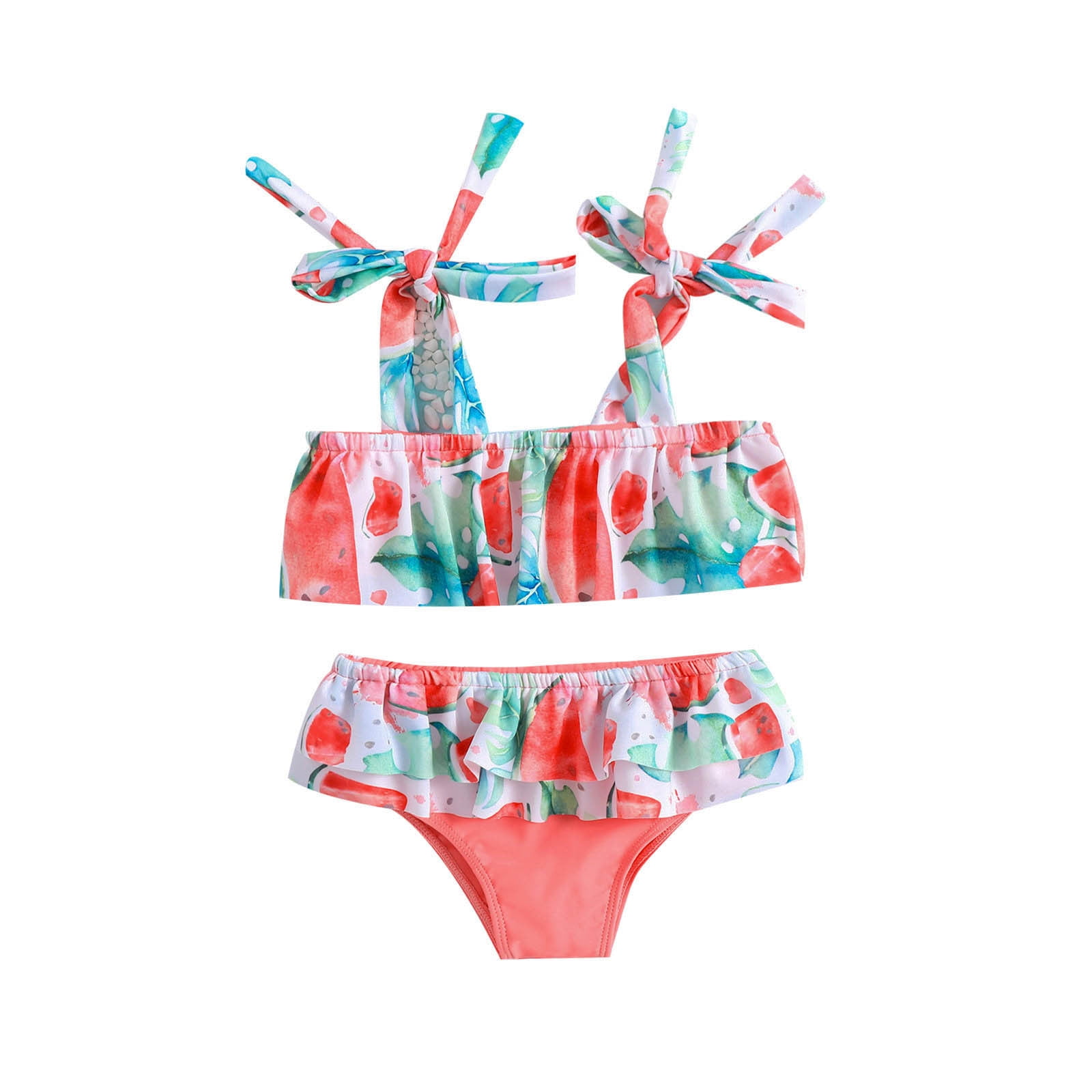 Pimfylm Swimwear For Baby Toddler Baby Girls Summer Swimsuit Sleeveless Striped Swimwear Beach