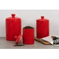 thumbnail image 2 of 10 Strawberry Street Kitchen Canister, 3 Piece Set, Diamond, 2 of 6