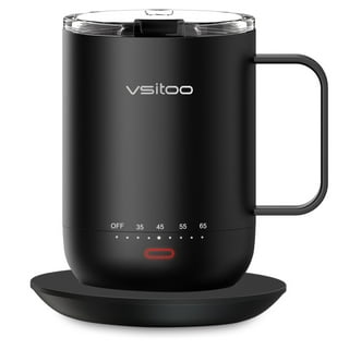 Self Heating Coffee Mug Electric Coffee Mug Warmer - 140℉ Auto Temperature  Control, Magnetic Stirring, Leakproof Lids, Temperature Control Smart Mug